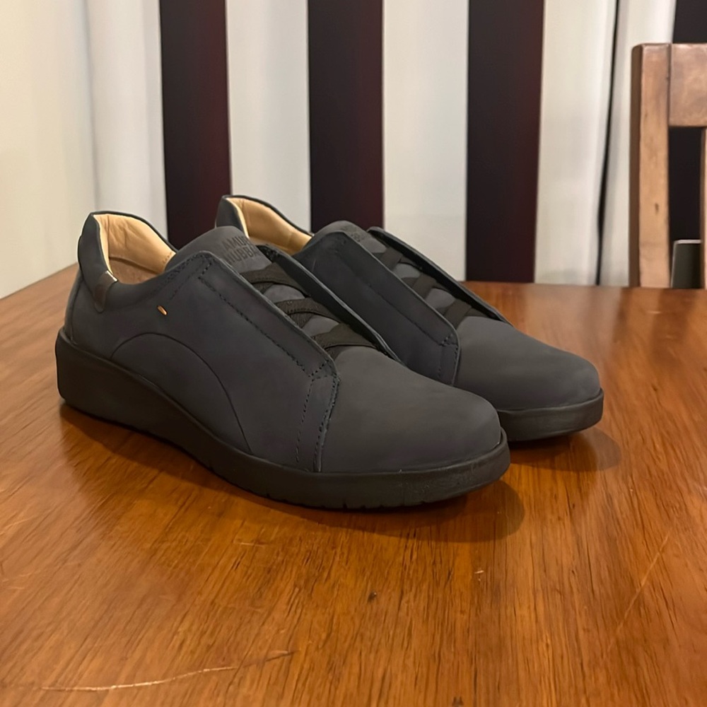 Samuel Hubbard Marin Gore Lace Shoes Sneakers Navy Nubuck Women’s Size 10